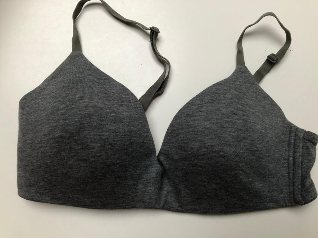 Mooie grijze katoenen BH maat 75C, Kleding | Dames, Ondergoed en Lingerie, Ophalen of Verzenden, Grijs, BH