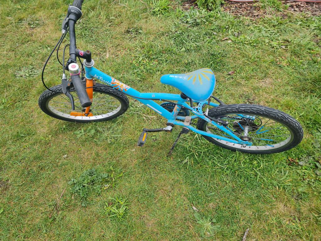jongensfiets 5-6 jaar, Fietsen en Brommers, Ophalen, Gebruikt, 20 inch