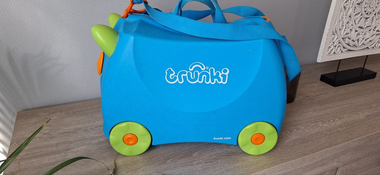 Étui de voyage Trunki, Enlèvement ou Envoi, Comme neuf, Bleu