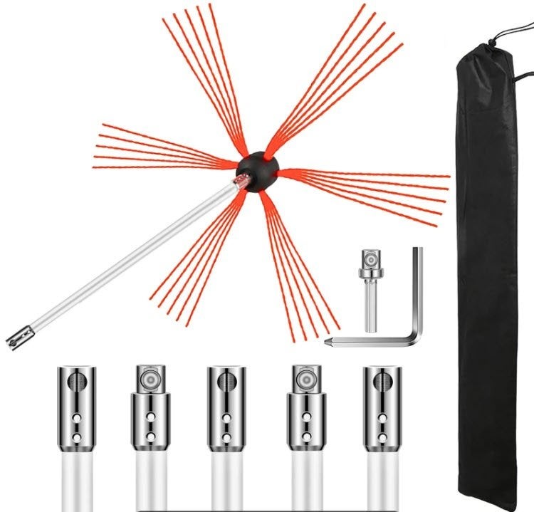 Schoorsteenveger Kit Nylon 6m, Doe-het-zelf en Bouw, Ophalen, Nieuw, Overige typen, Overige merken