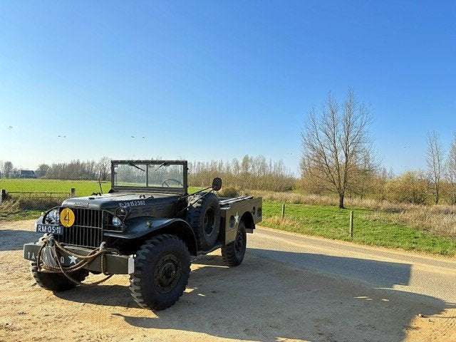 Dodge WC 51, 1942  -Plaque d'immatriculation néerlandaise, Autres modèles, Achat, Boîte manuelle, Particulier