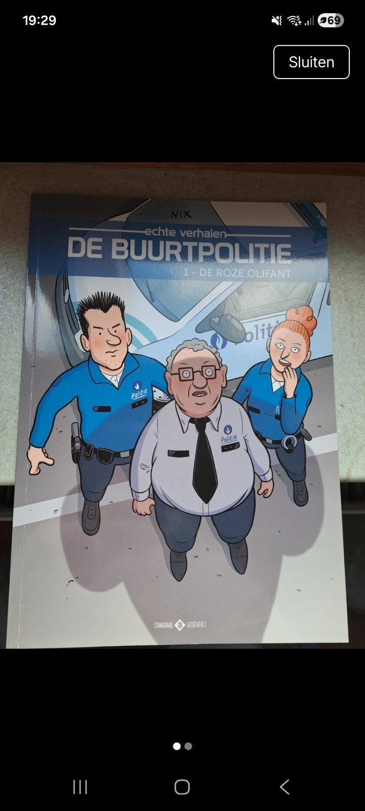 De buurtpolitie, Boeken, Ophalen