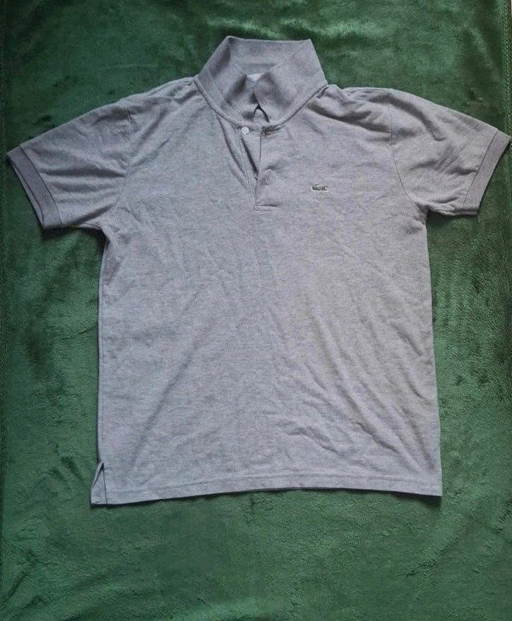 Polo Lacoste Homme Gris Chiné Classique L (Coupe ajustée), Enlèvement ou Envoi, Neuf, Taille 48/50 (M), Gris