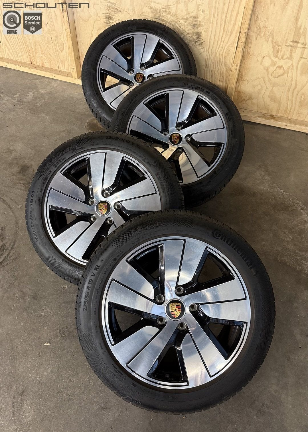 19" Porsche Taycan Winterset, Pneus et Jantes, Véhicule de tourisme, -, Utilisé