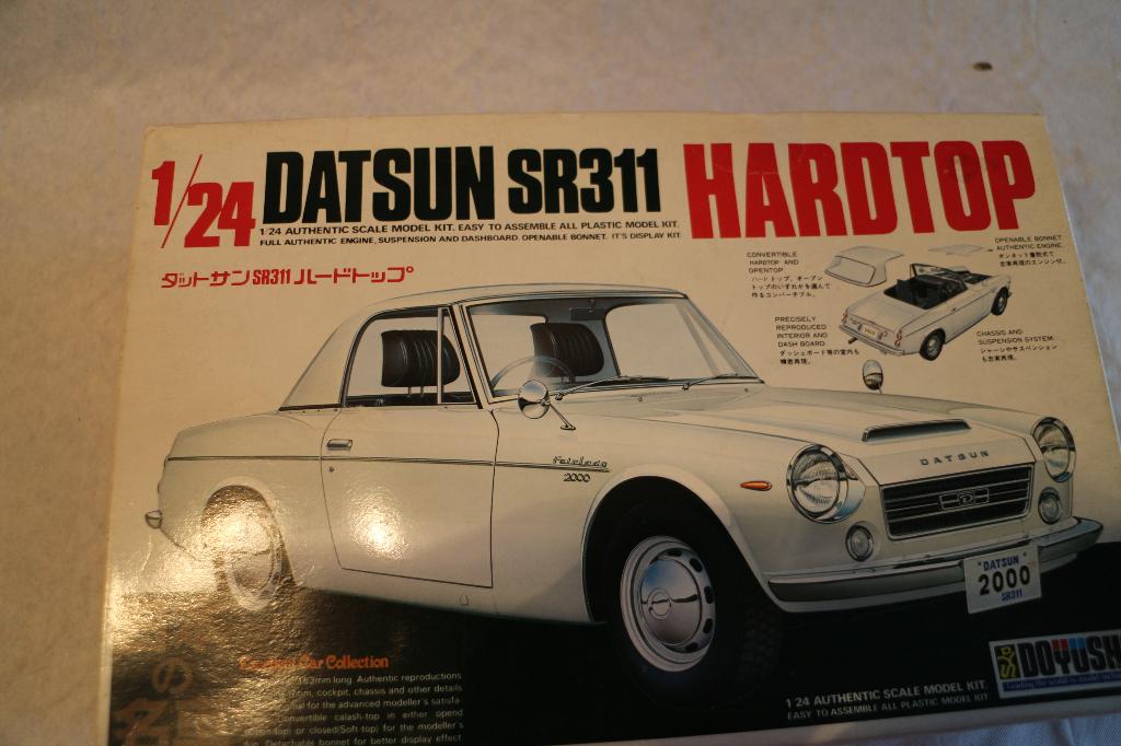 Modelbouw Datsun SR311( zeldzaam), Hobby en Vrije tijd, Modelbouw | Auto's en Voertuigen, Overige merken, Auto, Groter dan 1:32