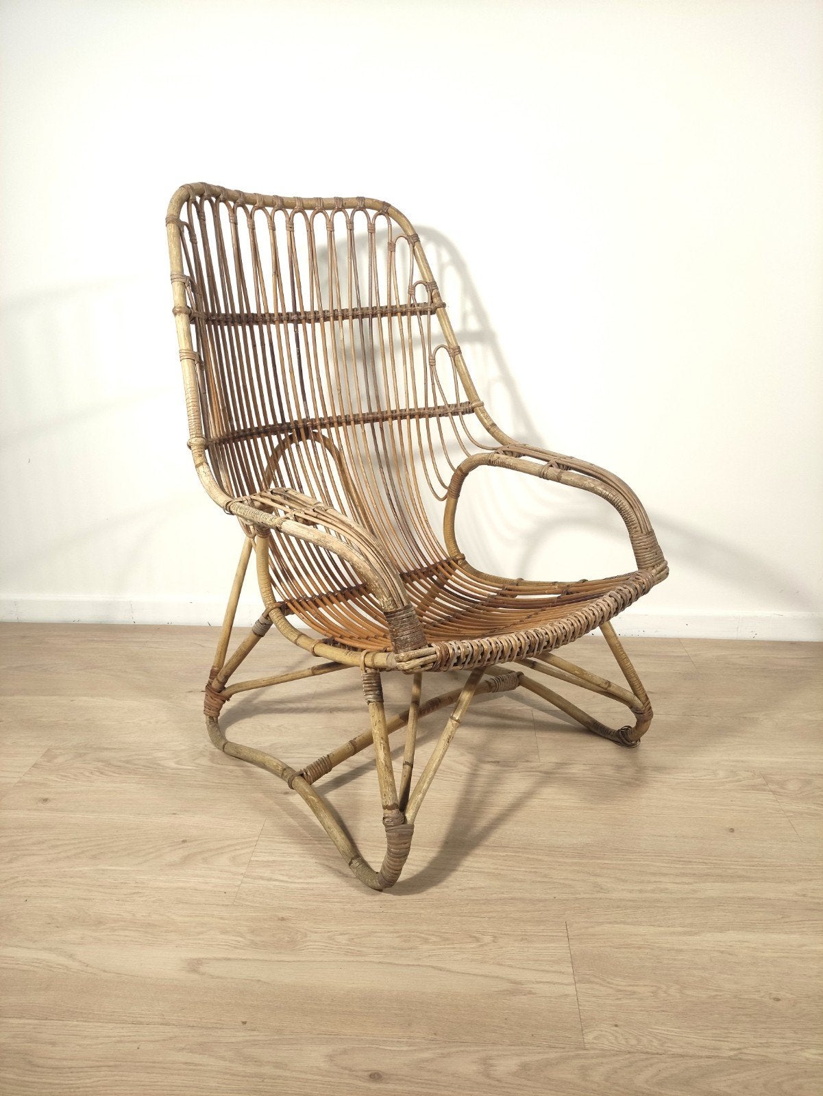 Vintage fauteuil rotan, Ophalen