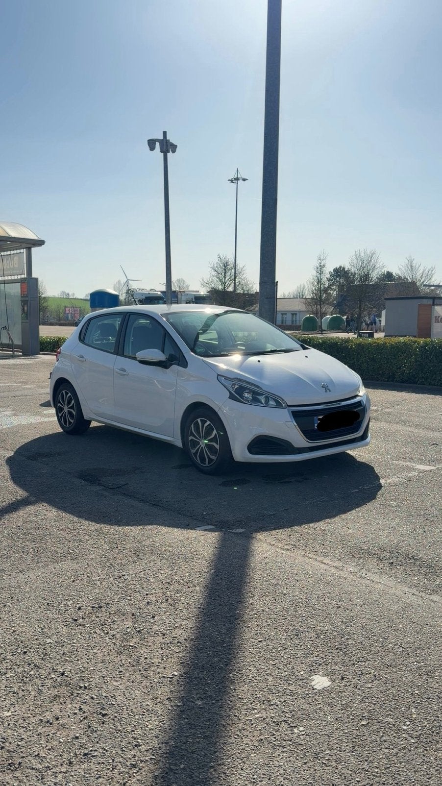 Peugeot 208 EXPORT LEZEN, Auto's, Voorwielaandrijving, Stof, Zwart, Wit