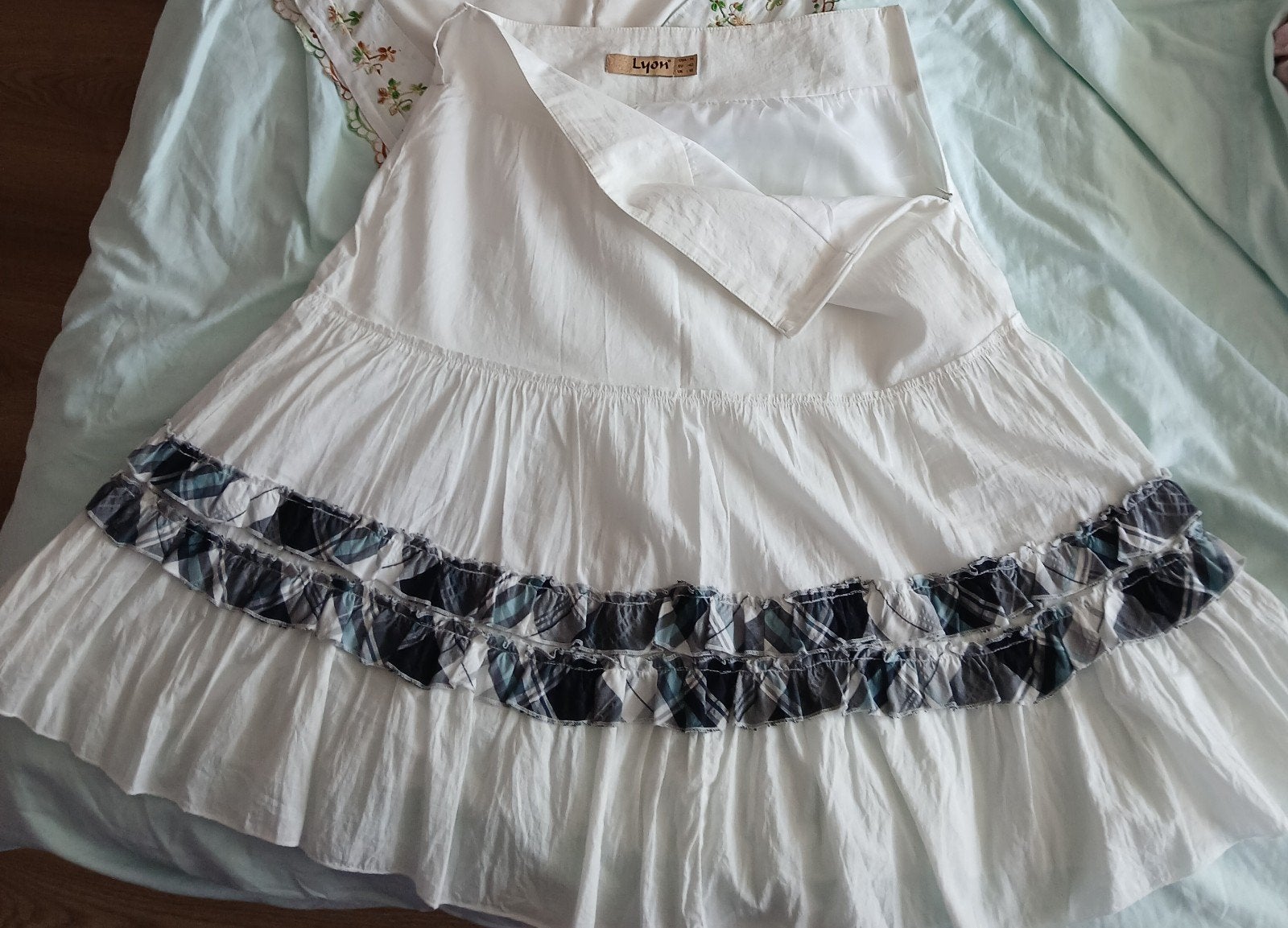 Jupes d'été blanches pour femmes, Enlèvement ou Envoi, Taille 42/44 (L), Blanc