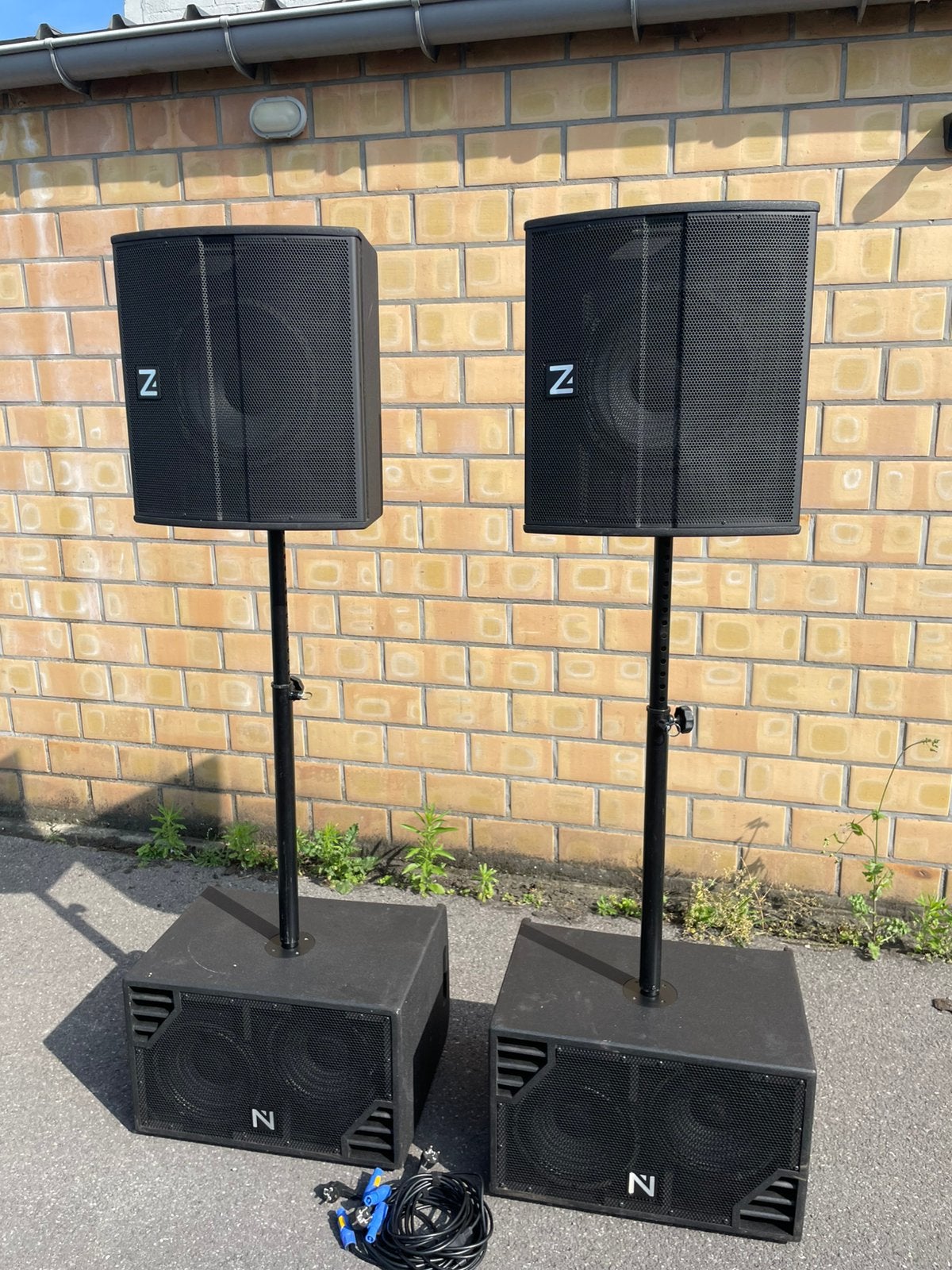Kit de sonorisation actif Nowsonic, Musique & Instruments, DJ sets & Platines, Comme neuf, Enlèvement