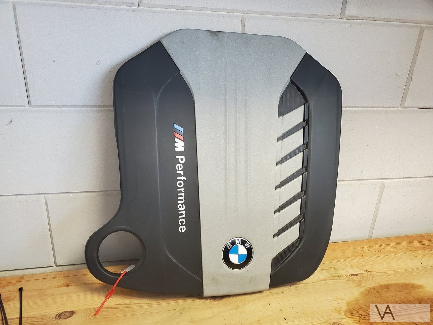 BMW motor afdekplaat M performance N57d30s1 , 5 / X5 m550d, Gebruikt, -, -, Ophalen of Verzenden