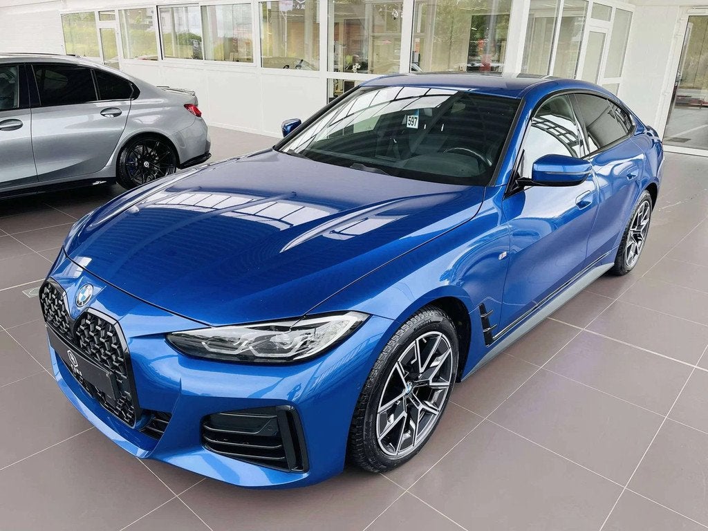 BMW 4 Serie 420 GC dA MHEV * GARANTIE + PACK M + LED + CUIR, Achat, Entreprise, 2260 kg, Noir