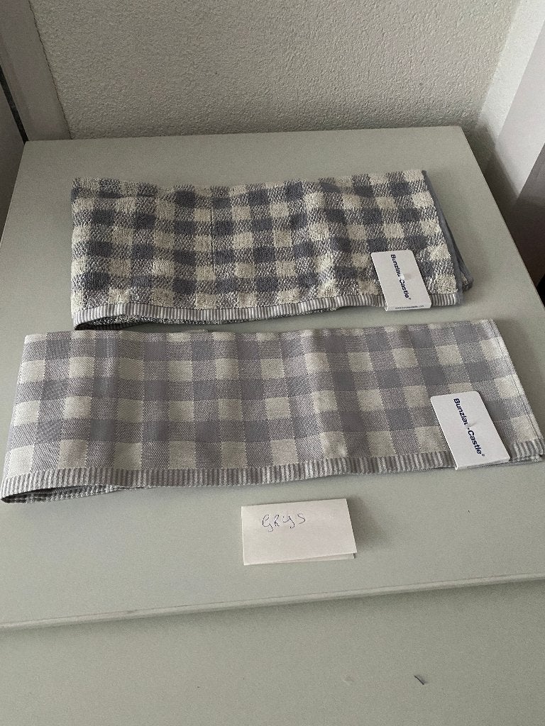 Keukentextielsets Geblokt Bunzlau Castle, Huis en Inrichting, Katoen, Overige kleuren, Overige typen, Nieuw