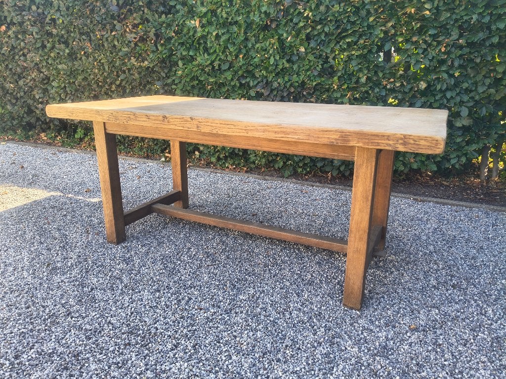 Antieke eiken tafel / boerentafel, Ophalen