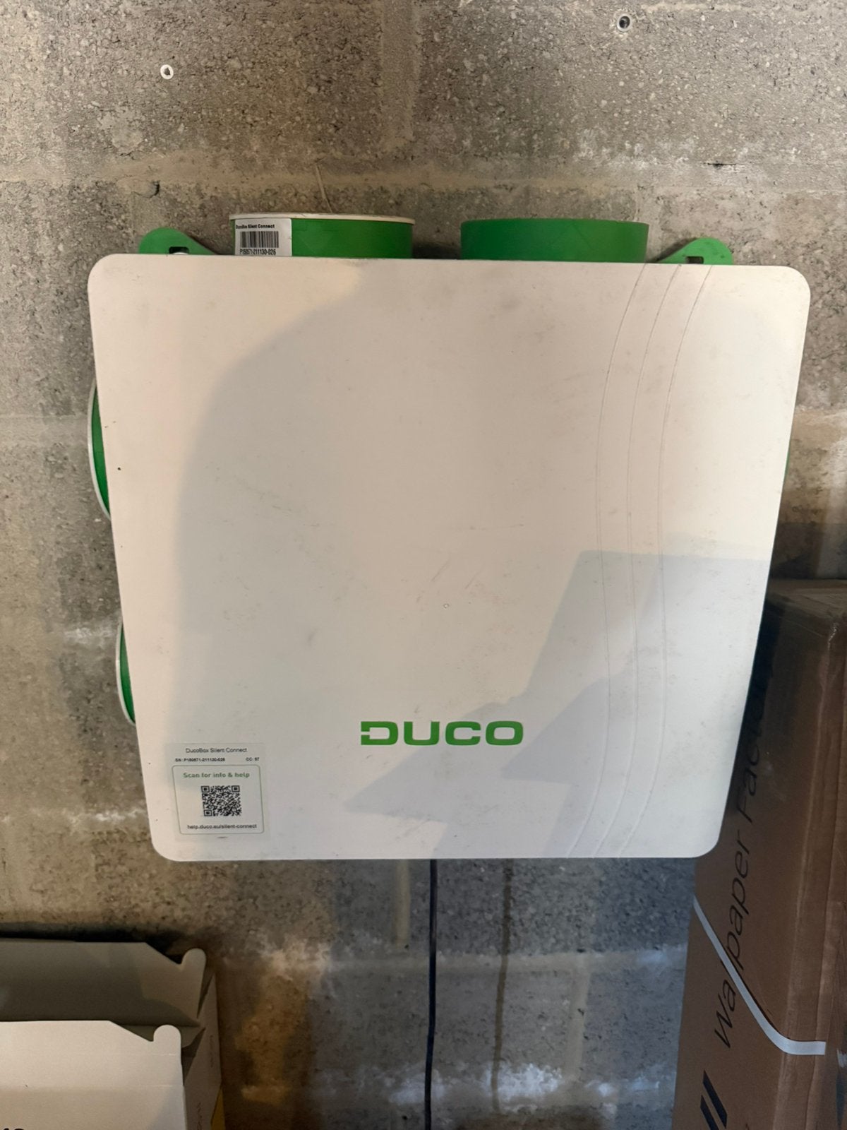 Ducobox sillent connect, Doe-het-zelf en Bouw, Ophalen, Nieuw