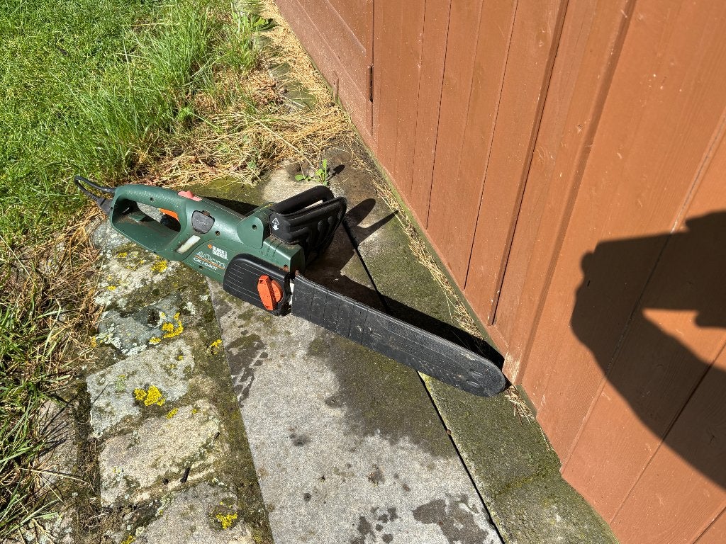 Kettingzaag Black & Decker GK 1640T, Doe-het-zelf en Bouw, Gereedschap | Zaagmachines, Ophalen, Gebruikt, Kettingzaag, Black & Decker