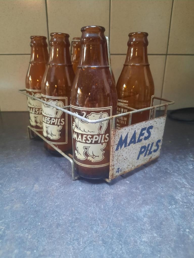 Casier à lager Maes avec bouteilles, Enlèvement ou Envoi, Bouteille(s)