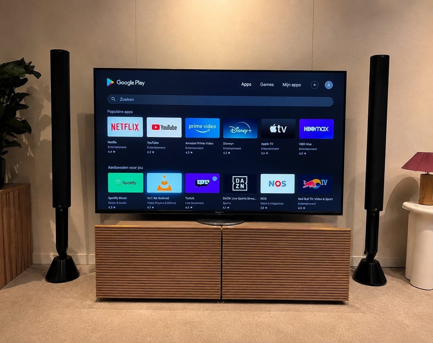 Smart TV 4K « Image cristalline ! Avec support de suspension, Enlèvement ou Envoi, Smart TV
