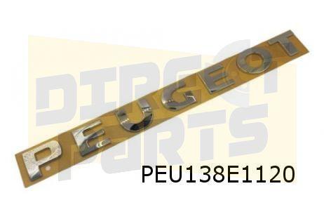 Peugeot Boxer (6/14-) embleem tekst "Peugeot" achterzijde Or, Auto-onderdelen, -, -, Nieuw, Ophalen of Verzenden