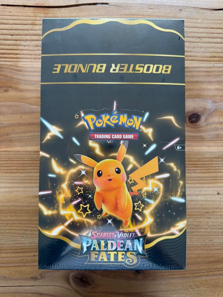 Paldean Fates Booster Bundle Display, Ophalen of Verzenden, Zo goed als nieuw, Booster