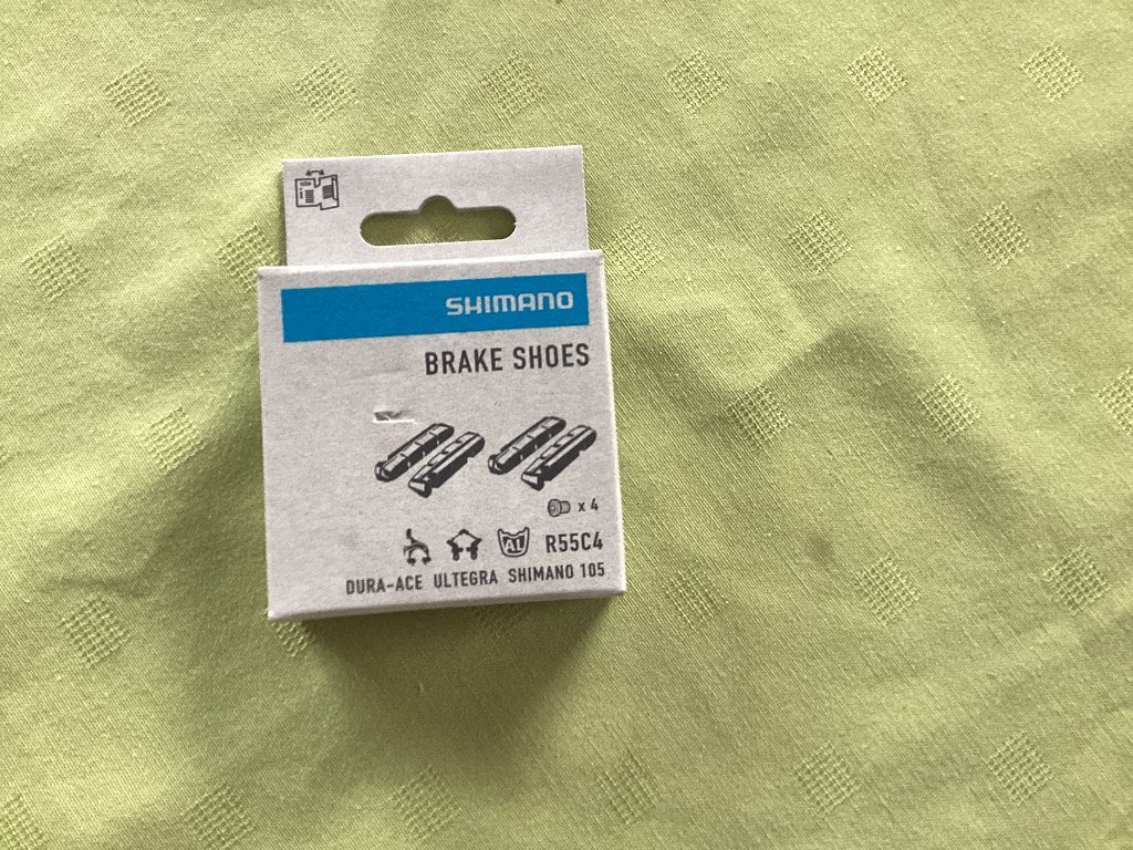 Shimano ultegra/ Dura ace brake shoes R55C4, Vélos & Vélomoteurs, Vélos Pièces, Neuf, Caoutchouc, Enlèvement ou Envoi, Shimano Ultegra