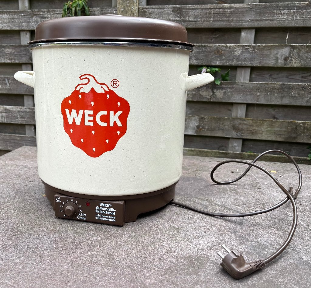 Steriliseerketel WECK - compleet, Huis en Inrichting, Ophalen, Zo goed als nieuw, Emaille, Overige typen