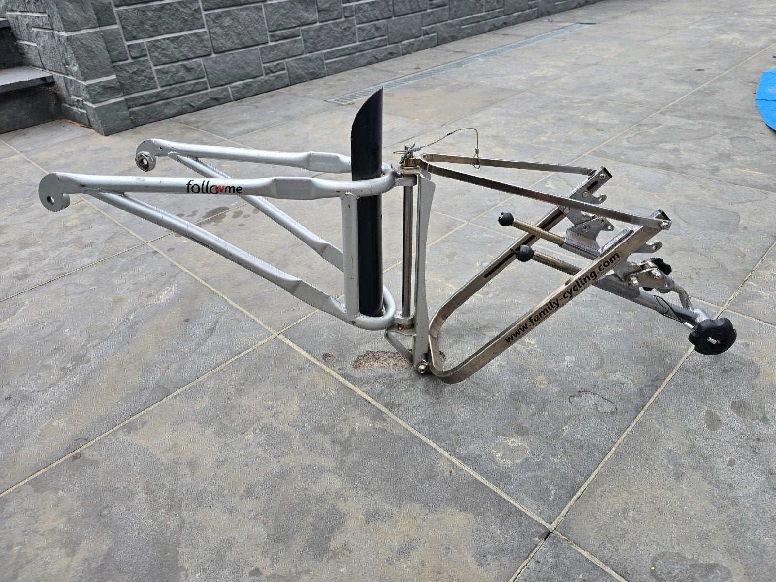 Follow me - haak kinderfiets aan jouw fiets, Fietsen en Brommers, Ophalen