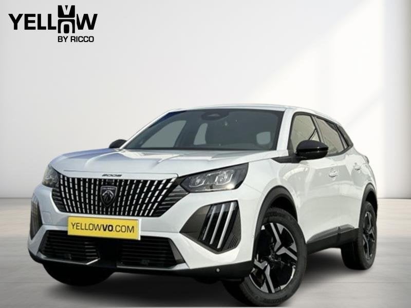 Peugeot 2008 Allure / MHEV / E-DSC6, Auto's, Automaat, 110 g/km, Overige brandstoffen, Wit