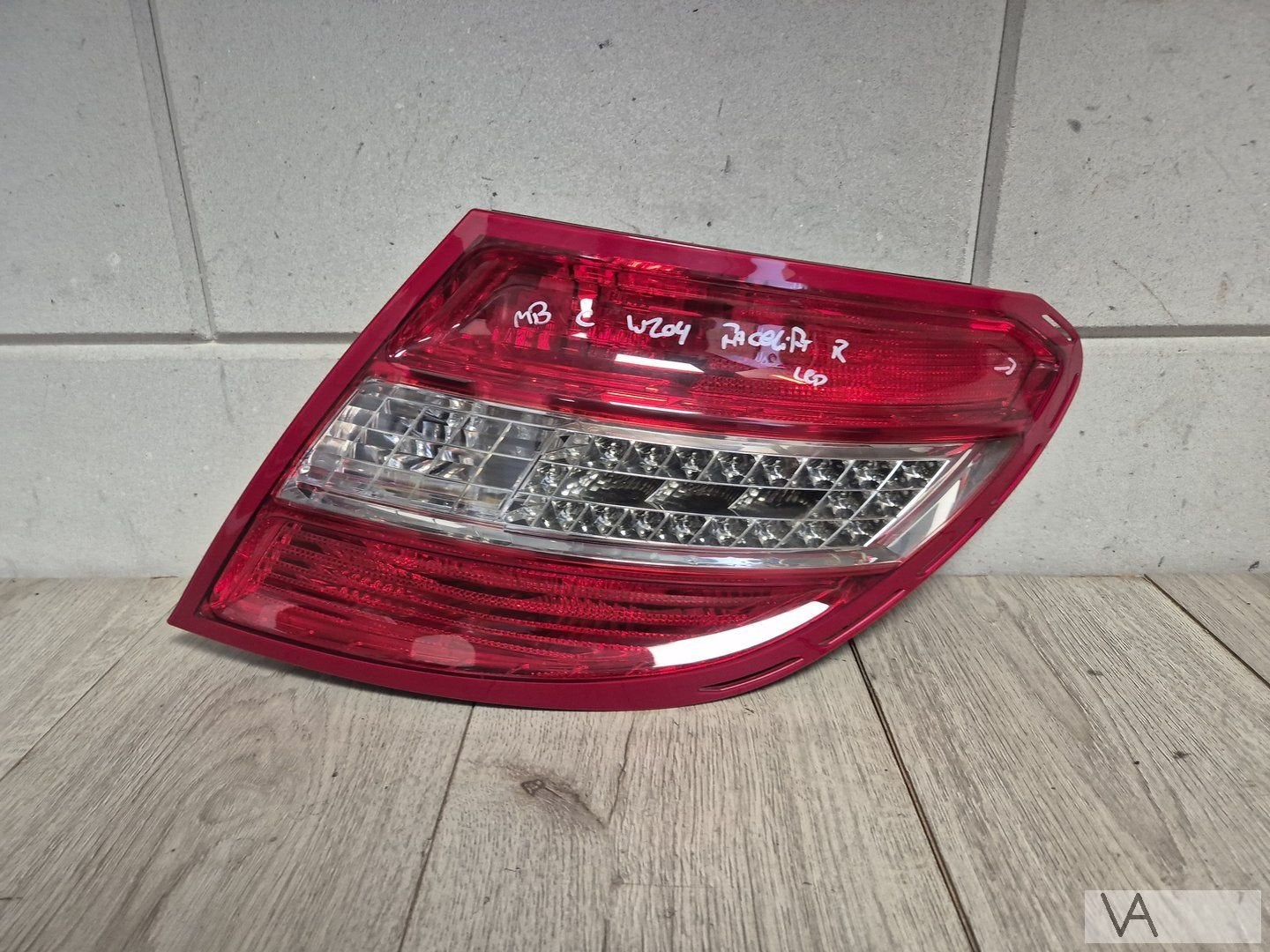 Mercedes C klasse W204 sedan achterlicht rechts LED hoekje, Auto-onderdelen, Gebruikt, -, Ophalen of Verzenden, -