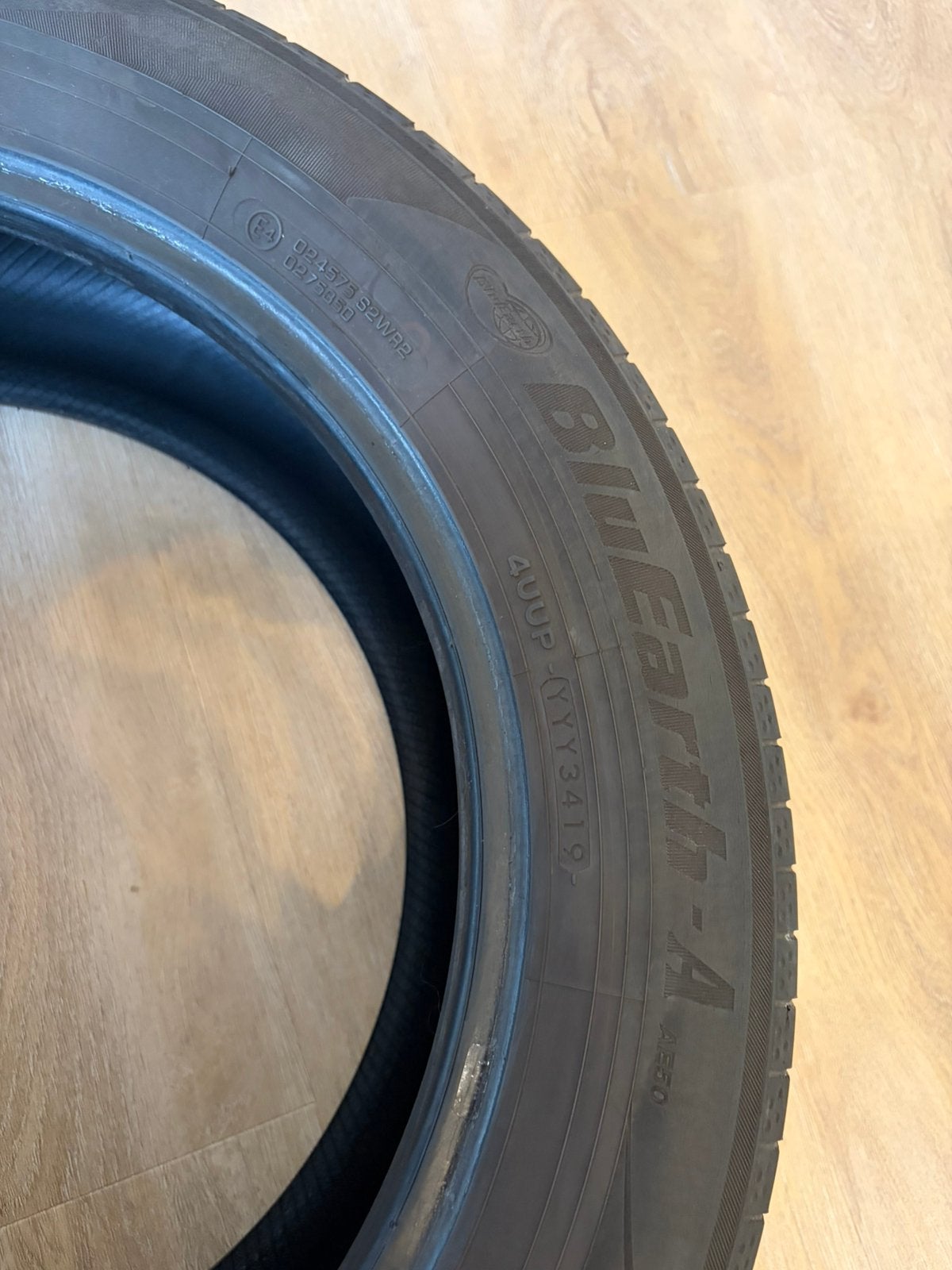 BMW X1 winterbanden (4 Bridgestone Blizzak) in goede staat, Ophalen, Winterbanden