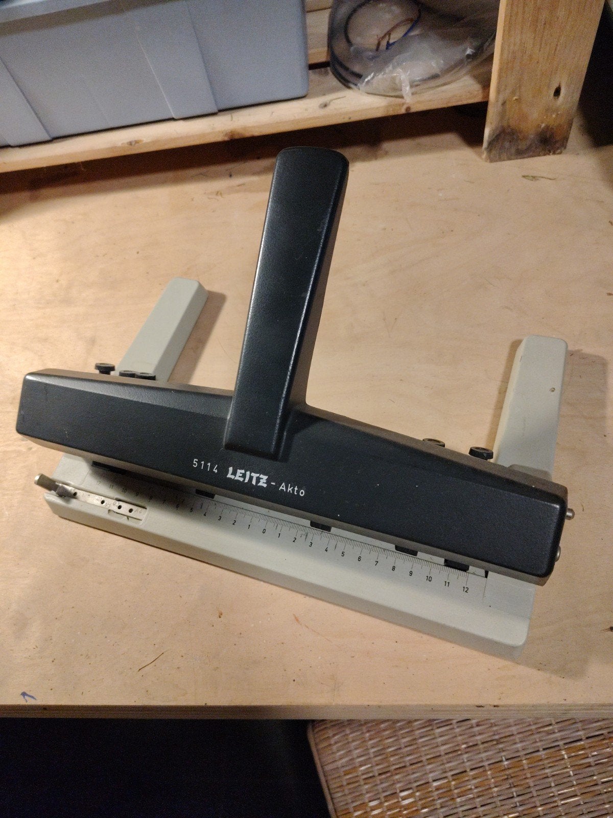perforator Leitz 5114, Ophalen, Gebruikt