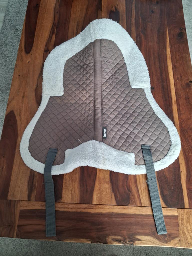 Amortisseur pour poney, couleur taupe, Animaux & Accessoires, Comme neuf, Autres types, Polyester, Enlèvement
