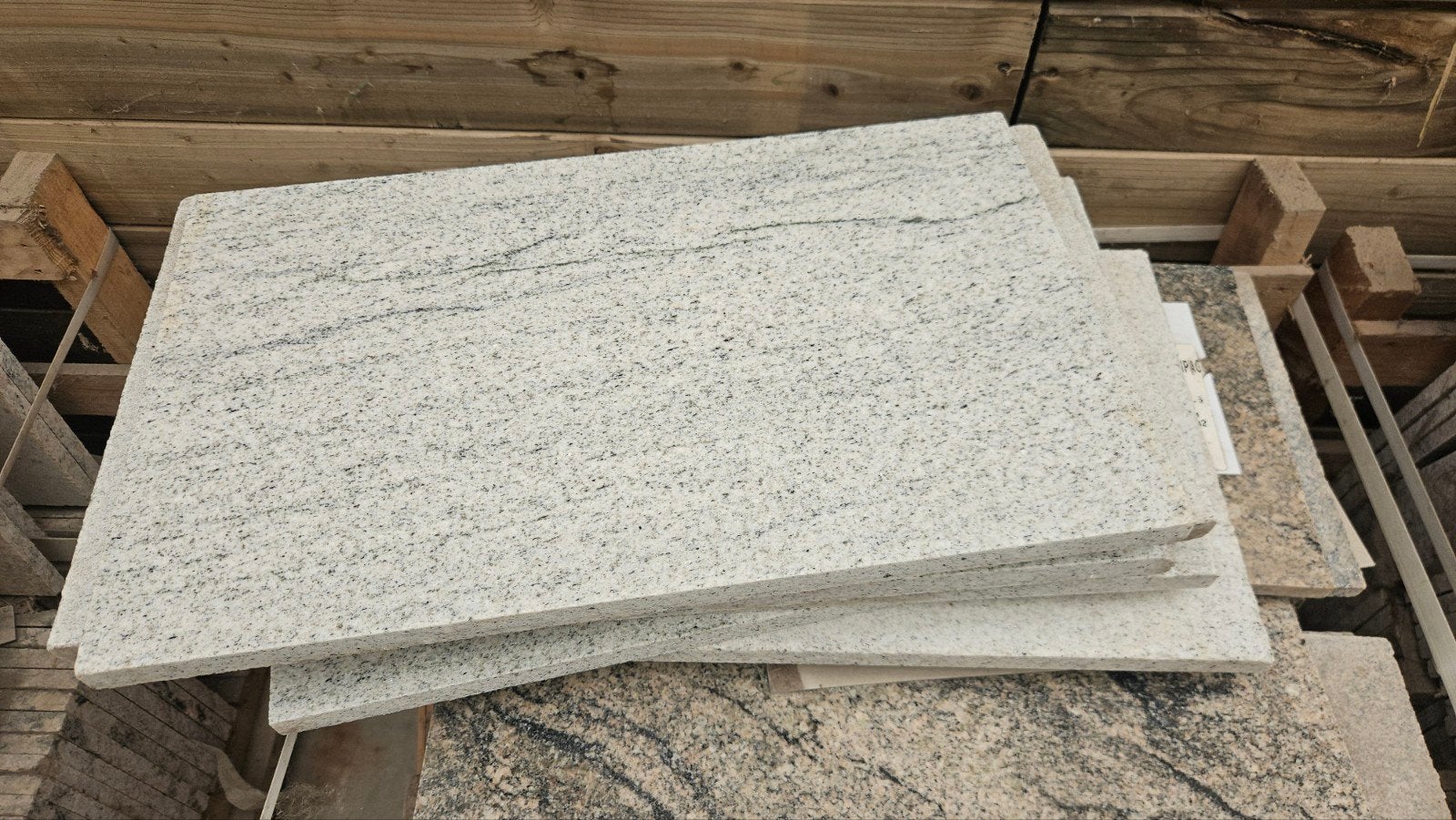 ongeveer 40m2 vloer graniet Indian White., Doe-het-zelf en Bouw, Ophalen, Nieuw, Overige materialen