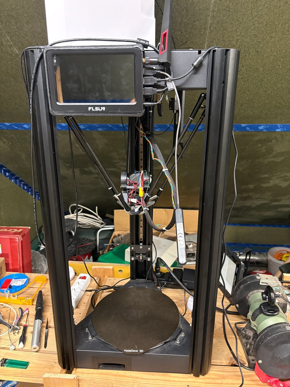 Imprimante 3d flsun super racer, Computers en Software, 3D Printers, Ophalen, Gebruikt, Ingebouwde Wi-Fi, Filament