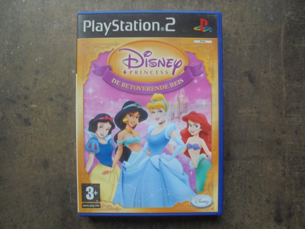 Disney Princess De Betoverende Reis voor PS2 (zie foto's), Avontuur en Actie, Gebruikt, 1 speler, Ophalen of Verzenden