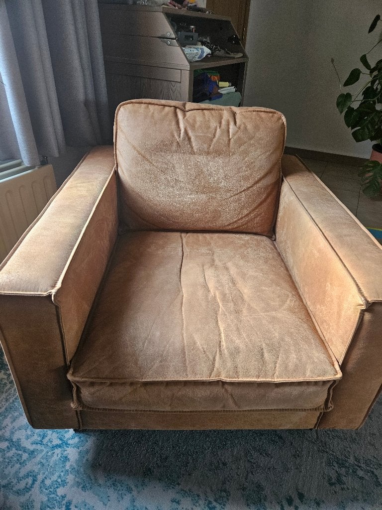 1 zit zetel (2 stuks), Ophalen, Eenpersoons, 75 tot 100 cm, Zo goed als nieuw
