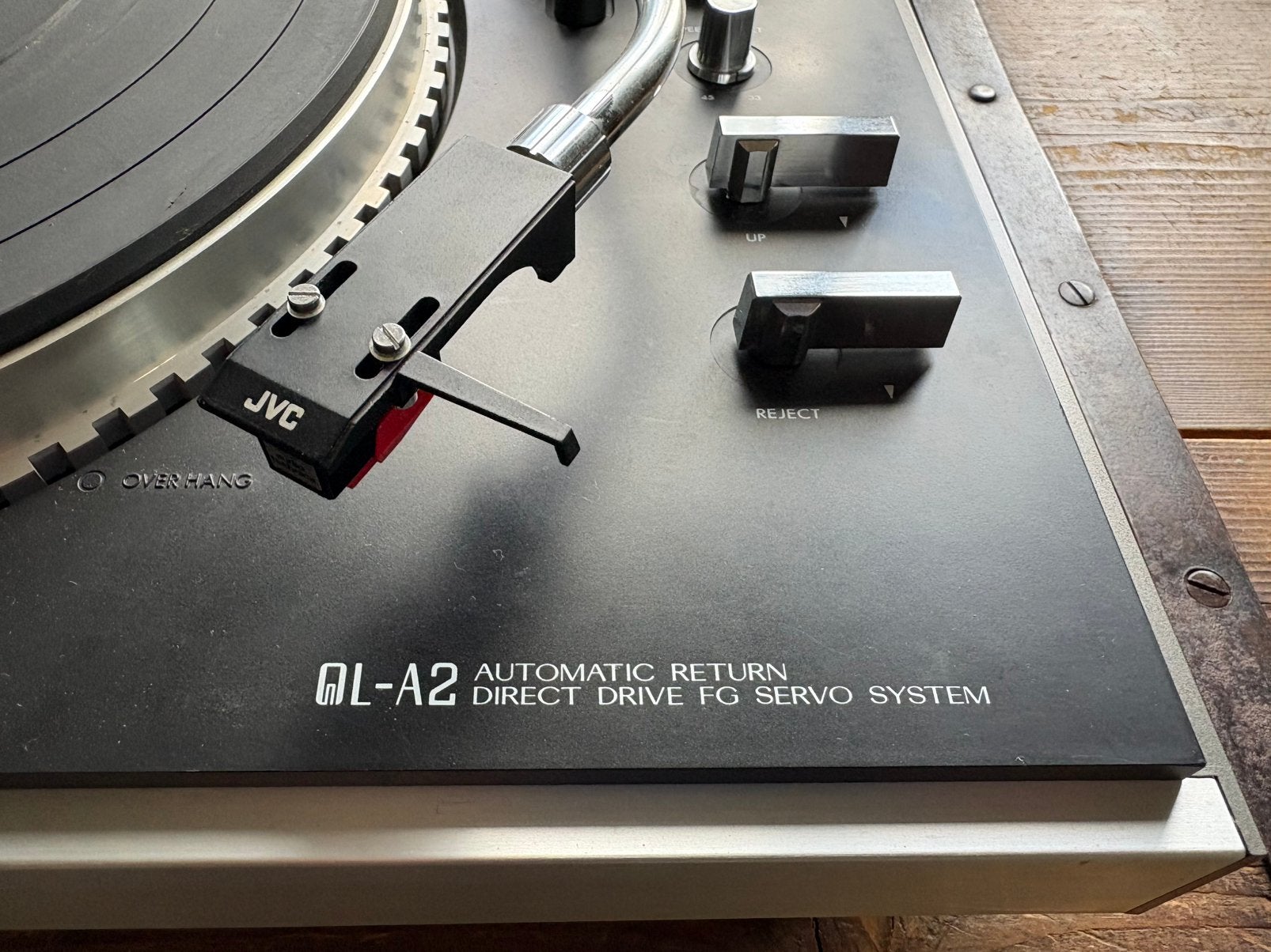 Platine tourne disque JVC directdrive vintage+Audio Technica, Autres marques, Réglage pitch, Tourne-disque, Enlèvement