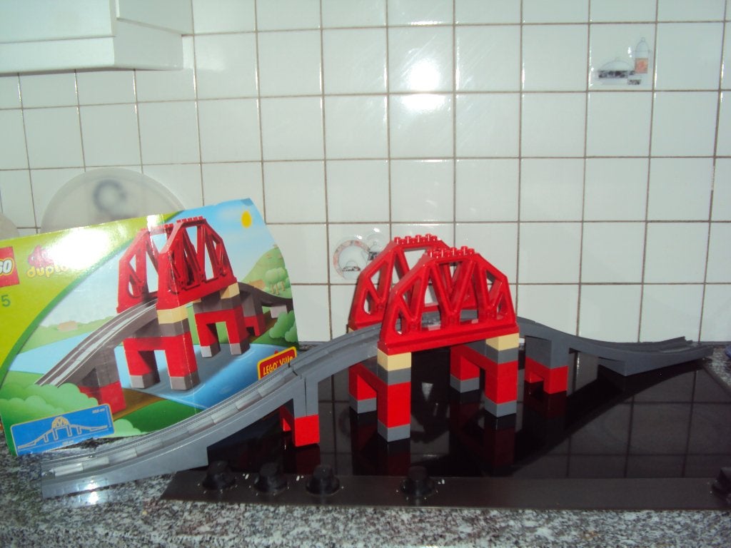 Duplo, super lange brug met rode bogen*PRIMA STAAT*, Kinderen en Baby's, Ophalen of Verzenden, Duplo