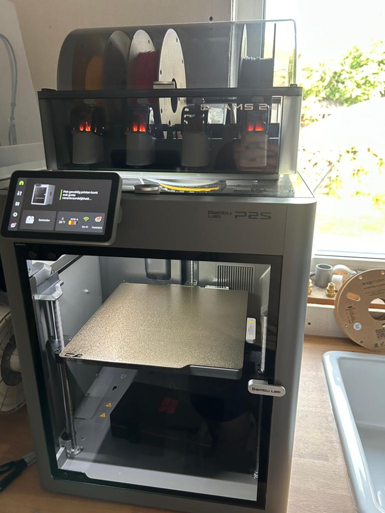 Bambulab P2S AMS Combo, Informatique & Logiciels, 3D Imprimantes, Comme neuf, Enlèvement