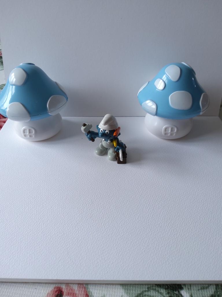 Klusjesman Smurf, Ophalen of Verzenden, Gebruikt, Knutselsmurf, Poppetje, Figuurtje of Knuffel