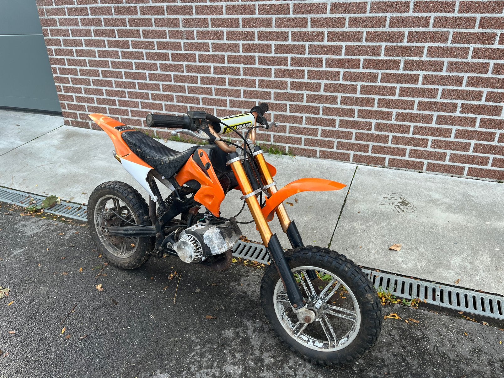Pitbike 49 cc crosser, Ophalen, Gebruikt, 49 cc