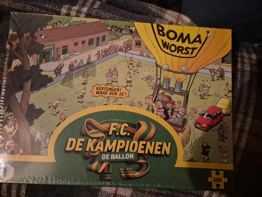 Puzzel fc de kampioenen, Verzenden