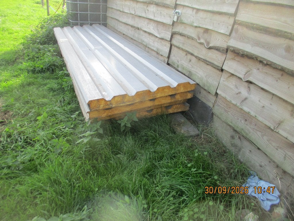 sandwichpanelen dak, Doe-het-zelf en Bouw, Ophalen, Gebruikt, 50 tot 100 mm