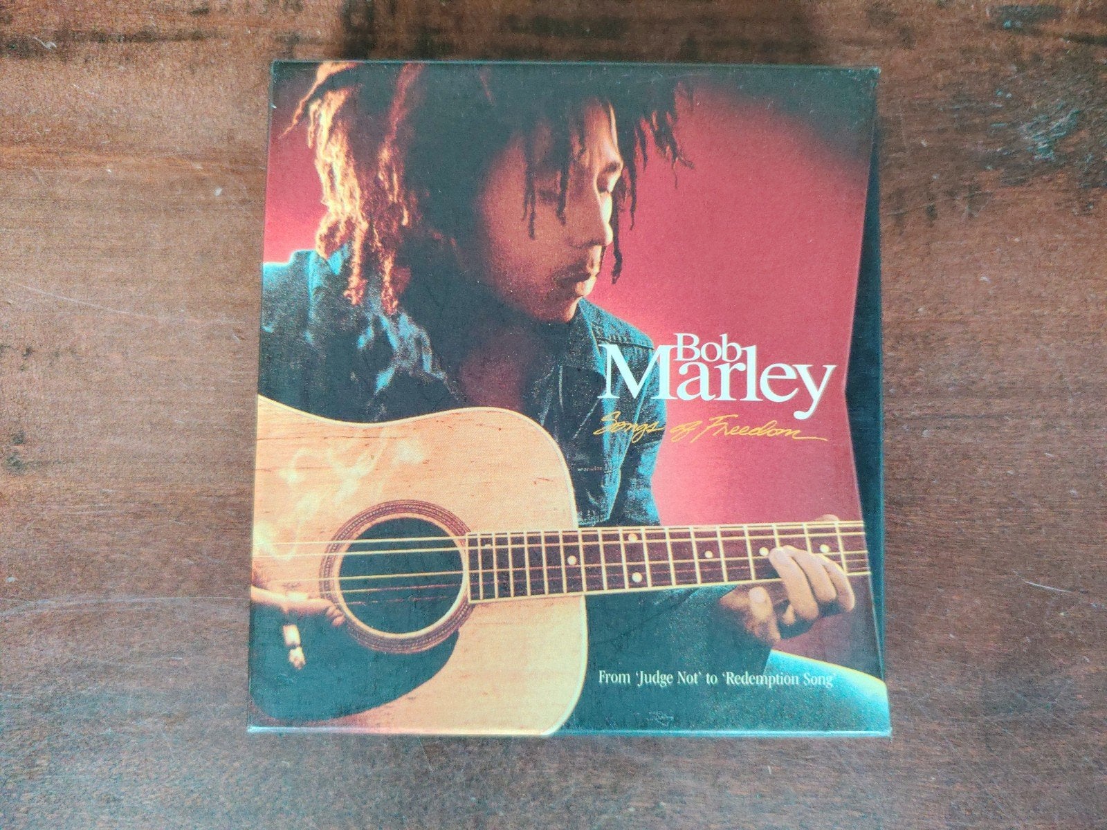 4-CDbox + boekje (96 pg.) : BOB MARLEY - SONGS OF FREEDOM, Ophalen of Verzenden