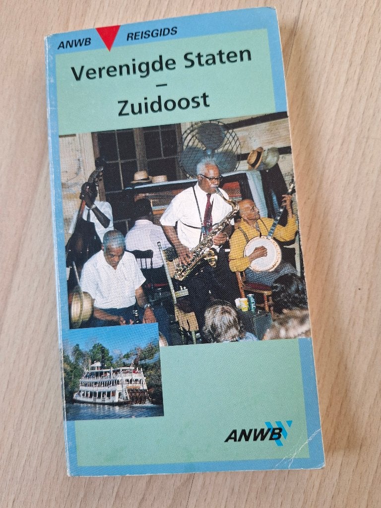 Vintage : ANWB Reisgids 'Verenigde Staten - Zuidoost', Livres, Guide ou Livre de voyage, Enlèvement ou Envoi, Utilisé, Angela Heetvelt