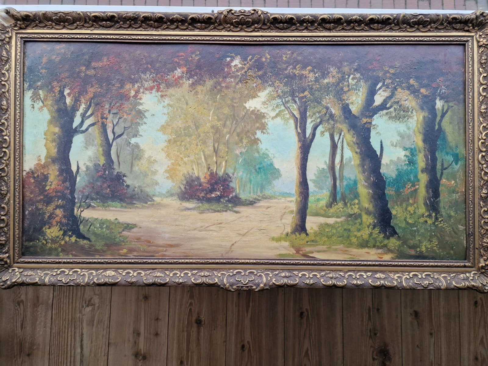 Yvan Dethier (1927–2003) ca. 19, Enlèvement, Vintage, Daté, Peinture à l'huile
