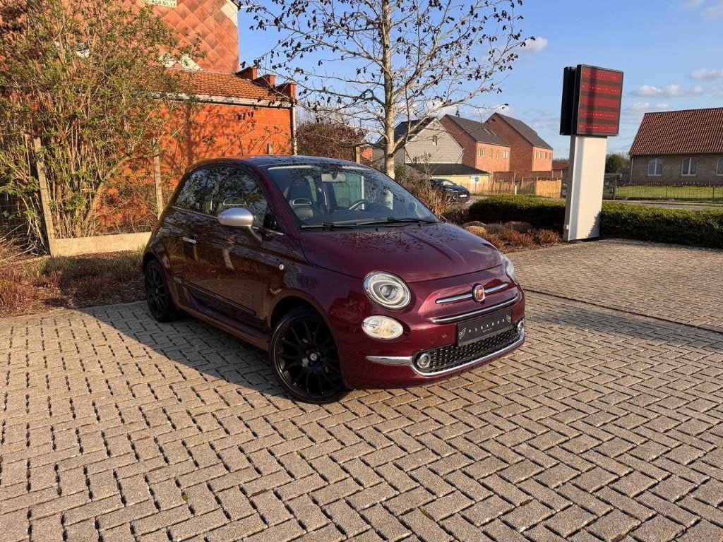 Fiat 500 1.2i *ABARTH-Line*-2019/058.000km/Euro 6-Gekeurd, Auto's, Fiat, Leder, Bedrijf, 1200 cc, 3 deurs