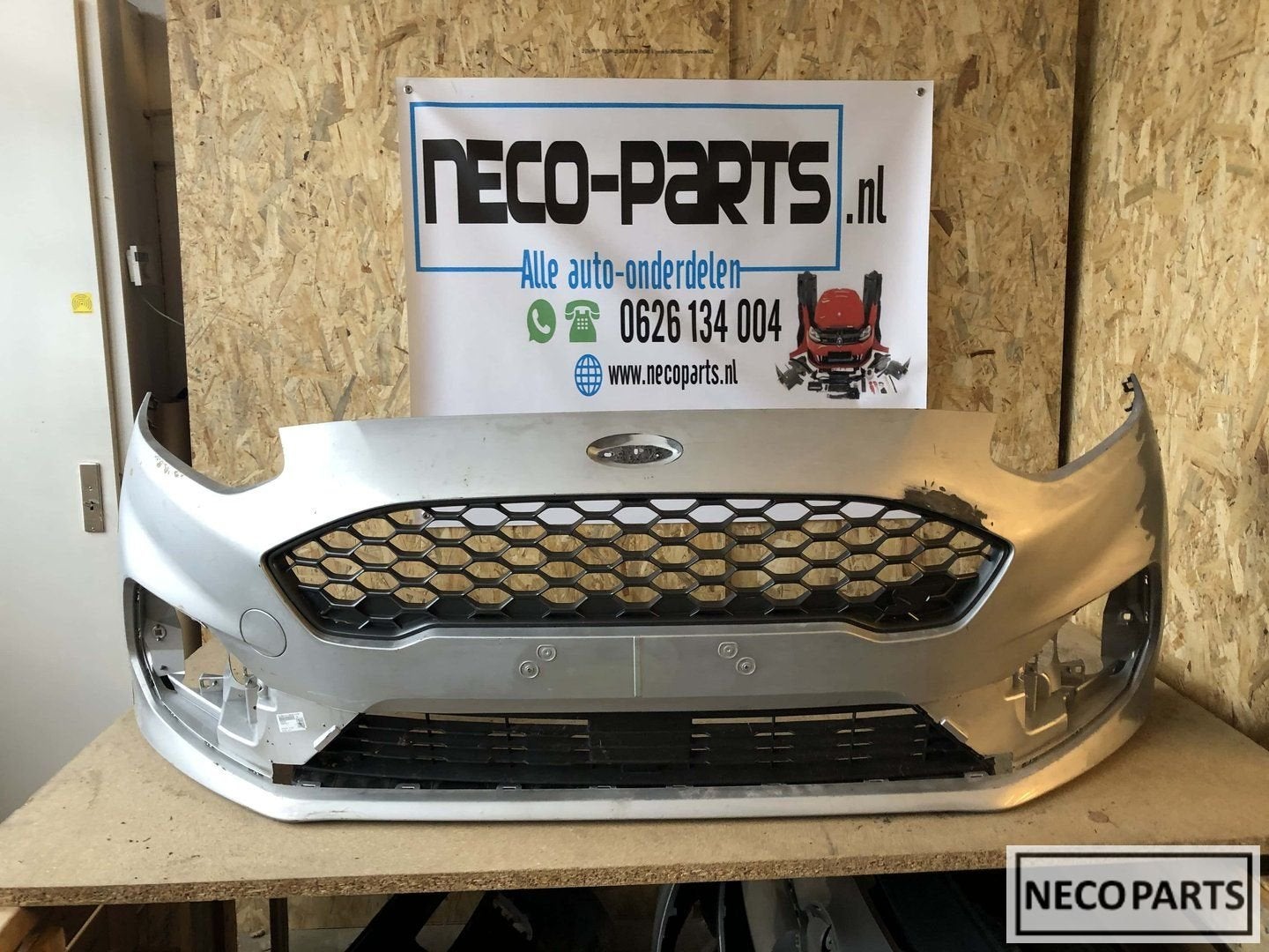 Ford Fiesta MK8 ST bumper voorbumper 2017-2019 origineel, -, Voor, -, Bumper