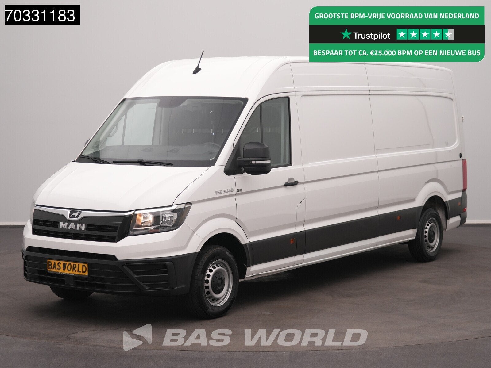 MAN TGE 3.140 Automaat L4H3 Airco Cruise Euro6 L3H2 Climatis, Achat, Euro 6, Entreprise, 3 places