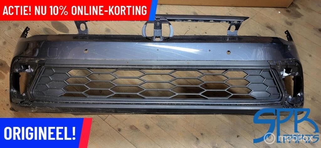 VOORBUMPER VW POLO 2G FACELIFT GTI 2GS807221H GRILLE Spoiler, Autos : Pièces & Accessoires, Éclairage, Volkswagen, Utilisé, Enlèvement ou Envoi