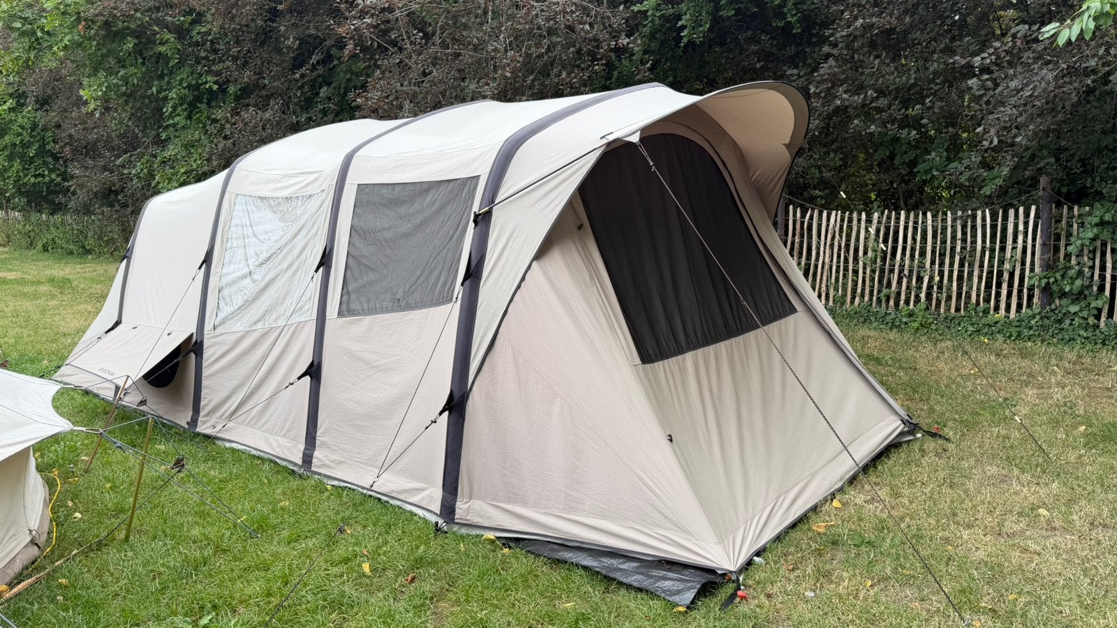 Quechua AirSeconds 6.3 Polykatoen opblaasbare 6-persoonstent, Caravans en Kamperen, Ophalen, Zo goed als nieuw